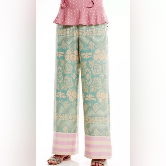 Matilda Jane Salty Kiss Women's Palazzo Wide Leg Pants Size Small - Picture 3 of 9